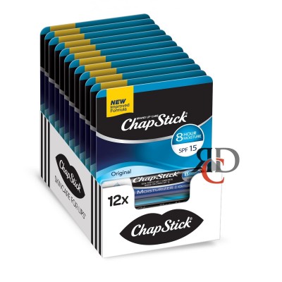 CHAPSTICK BLISTER - BLUE 12pc/ PACK